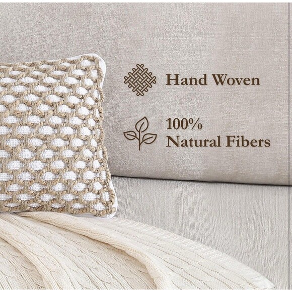 Jada Premium Woven Design, Decorative Throw Pillow Cover, (1) 12" x 20" Boho - Picture 3 of 5